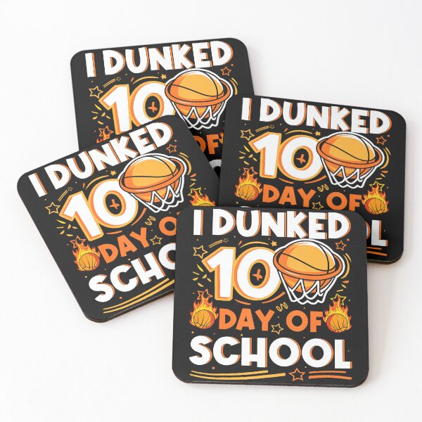Item preview, I Dunked 100 Days Of School Basketball Lover designed and sold by tulinorampyc.