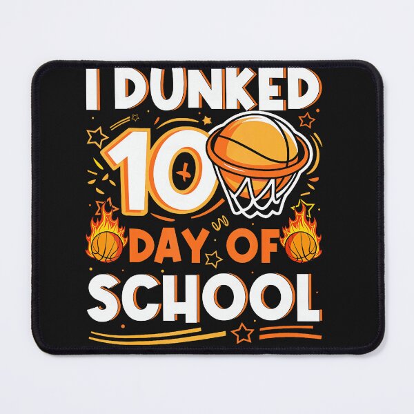 Item preview, I Dunked 100 Days Of School Basketball Lover designed and sold by tulinorampyc.