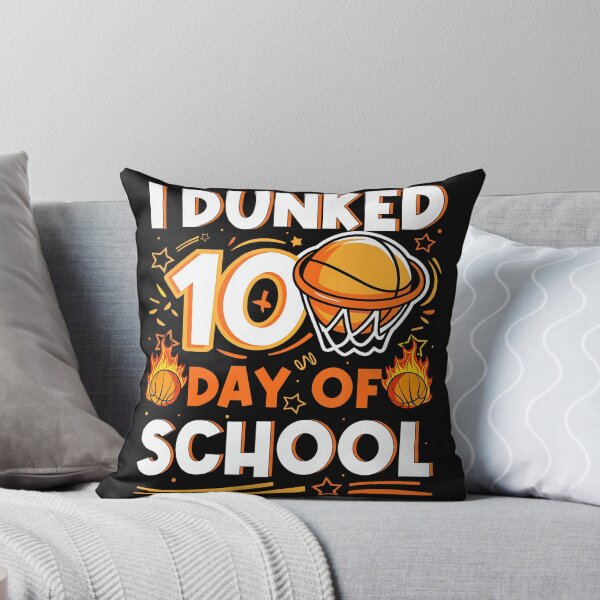 Item preview, I Dunked 100 Days Of School Basketball Lover designed and sold by tulinorampyc.