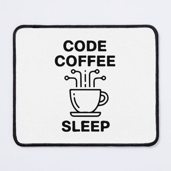 Item preview, Code Coffee Sleep T-Shirt  Programmer Daily Routine Coder Tee designed and sold by Design-Pro-21.
