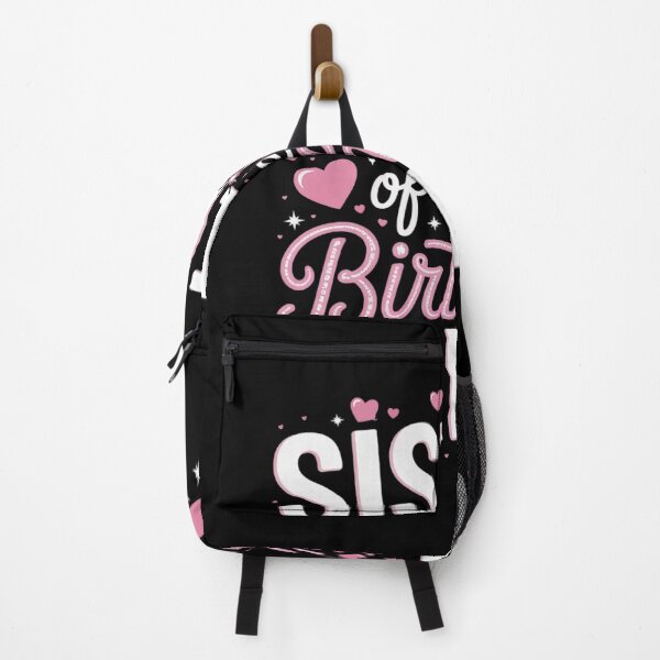 Item preview, Sister of the Birthday Girl Cute Pink Matching Family Party designed and sold by PowAcademy.