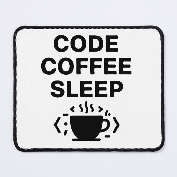 Item preview, Code Coffee Sleep T-Shirt  Programmer Routine Coder Tee designed and sold by Design-Pro-21.
