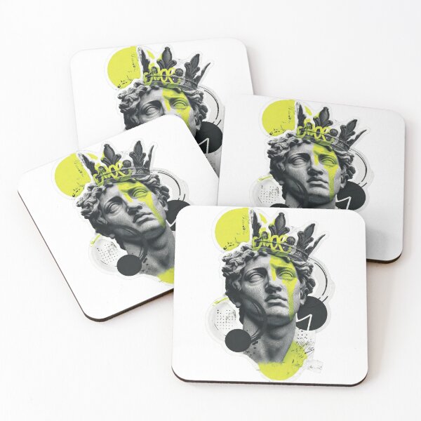 Item preview, The Graffiti Crowned Apollo designed and sold by Chughtai's Art.