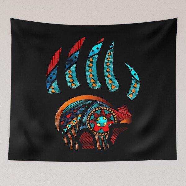 Item preview, Bear Claw Illustration designed and sold by lawlsbdy38.