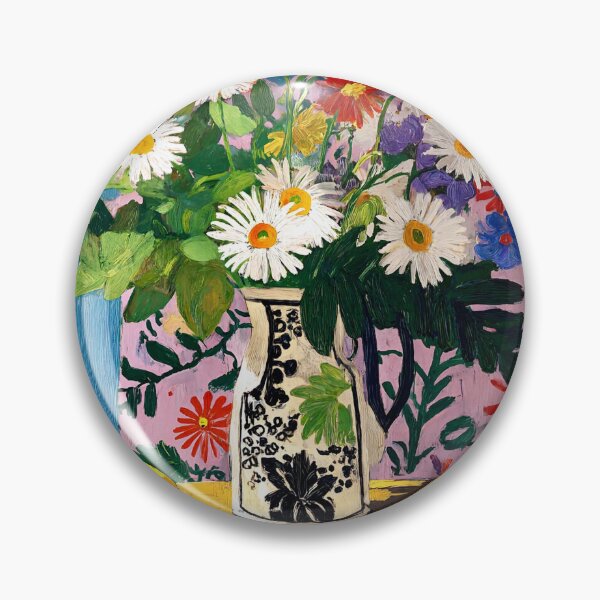 Item preview, Still Life with Daisies After Matisse designed and sold by Vicky Brago-Mitchell®.