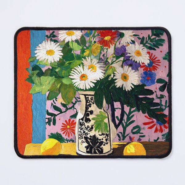 Item preview, Still Life with Daisies After Matisse designed and sold by Vicky Brago-Mitchell®.