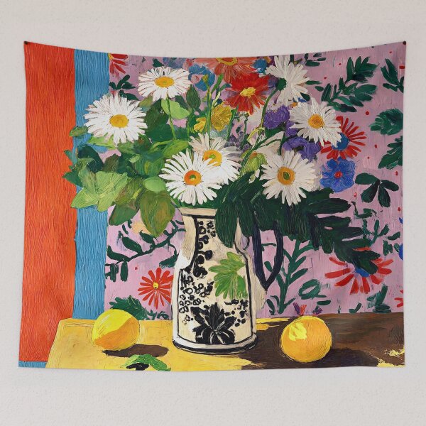 Item preview, Still Life with Daisies After Matisse designed and sold by Vicky Brago-Mitchell®.