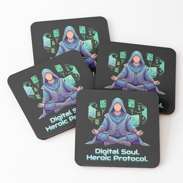 Item preview, The Distributed Systems Monk | Zen Tech & Coding Art designed and sold by Thaivi Design.
