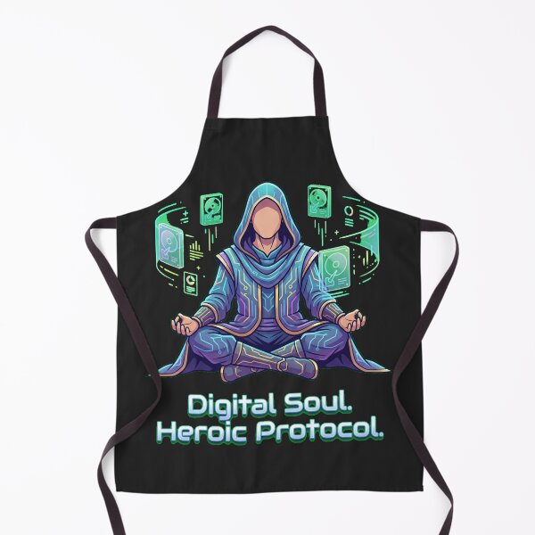 Item preview, The Distributed Systems Monk | Zen Tech & Coding Art designed and sold by Thaivi Design.
