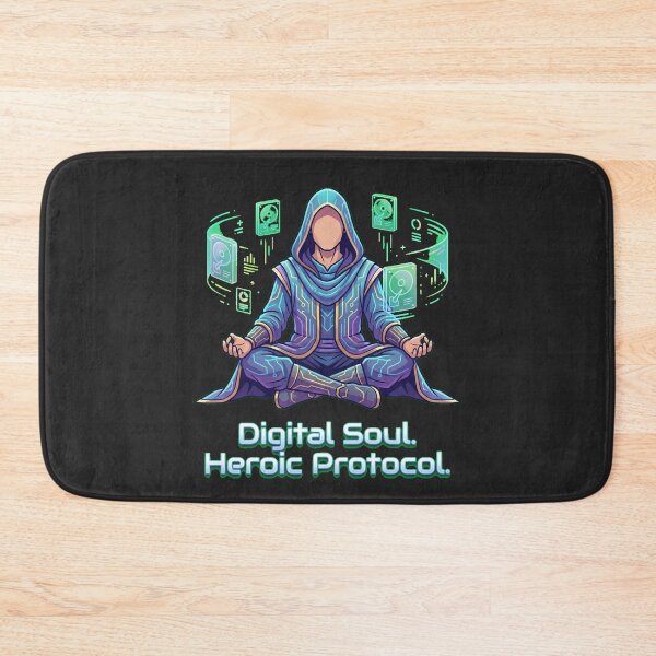 Item preview, The Distributed Systems Monk | Zen Tech & Coding Art designed and sold by Thaivi Design.