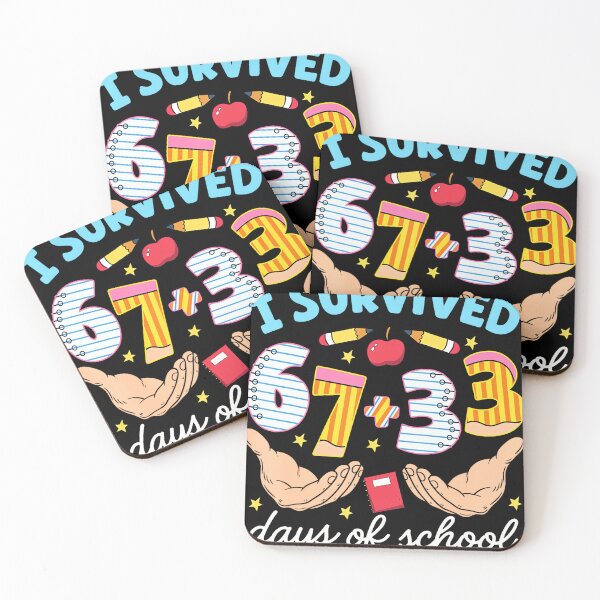 Item preview, I Survived 67 33 Days Of School 100Th designed and sold by wingeimhofk.