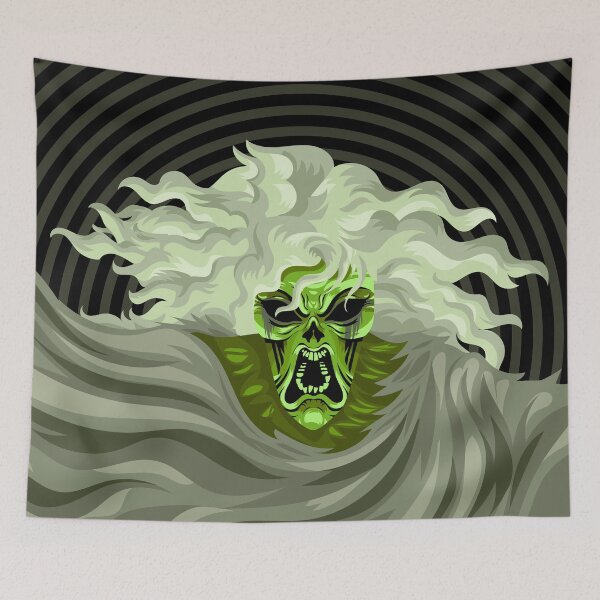 Item preview, banshee screaming female evil ghost designed and sold by matintheworld ( delcarmat ).