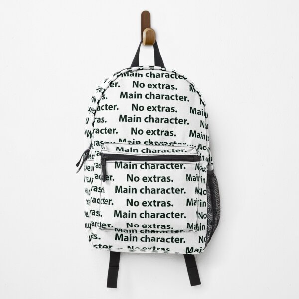 Item preview, Main Character Minimal Typography Quote designed and sold by graphicnew.