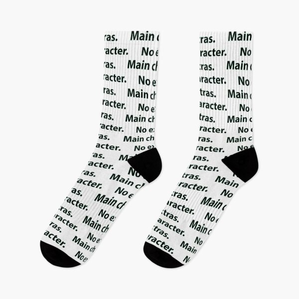 Item preview, Main Character Minimal Typography Quote designed and sold by graphicnew.