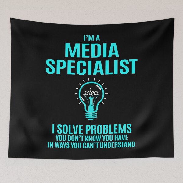 Item preview, Media Specialist designed and sold by aqnkkalw83.