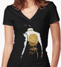 Elvis T-shirt | Elvis' Back Women's Fitted V-Neck T-Shirt