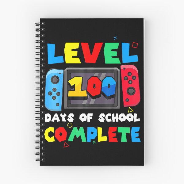 Item preview, Level 100 Days Of School Complete Gamer Video designed and sold by woomermaditzn.