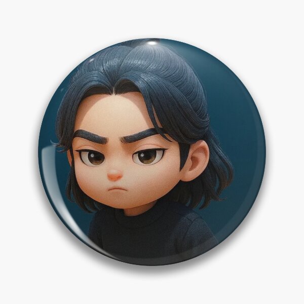 Item preview, Min Yoongi with long hair designed and sold by Sarani Rashmila Malchani.