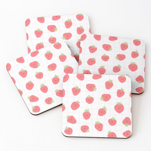 Item preview, Cute Strawberry Pattern designed and sold by batulcreates.