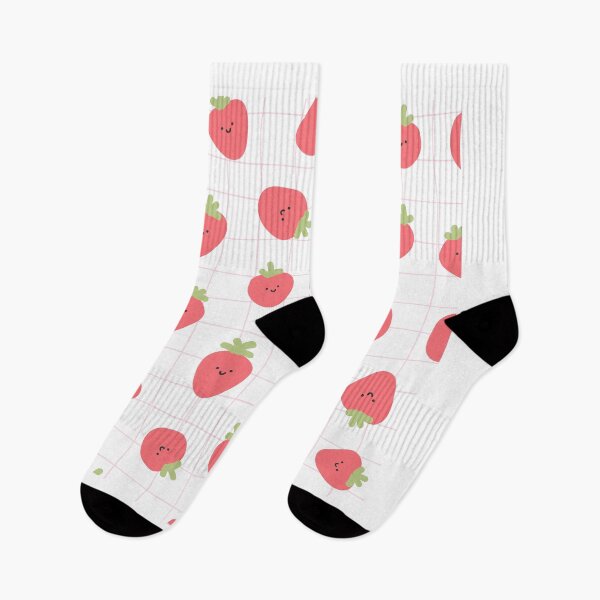 Item preview, Cute Strawberry Pattern designed and sold by batulcreates.