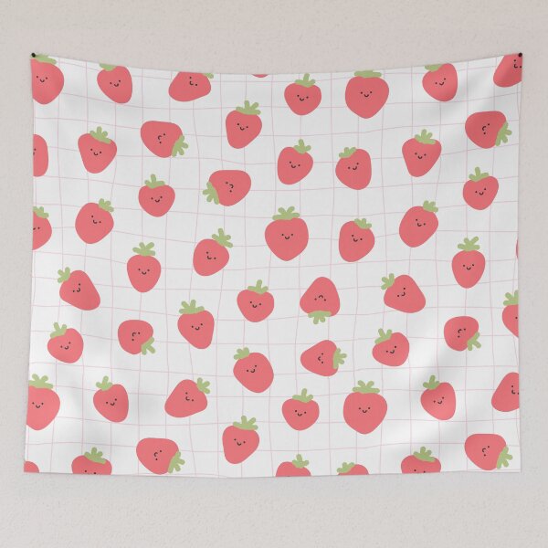 Item preview, Cute Strawberry Pattern designed and sold by batulcreates.