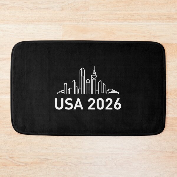 Item preview, Minimalist 2026 Soccer World Cup Host City Aesthetic T-Shirt designed and sold by mantra2023.