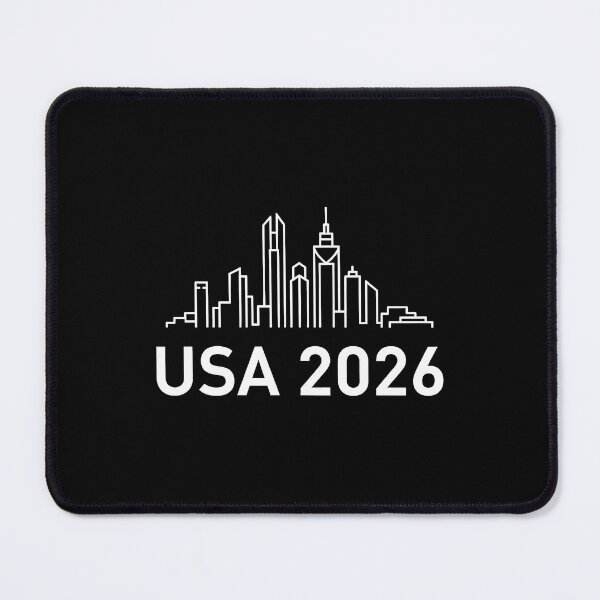 Item preview, Minimalist 2026 Soccer World Cup Host City Aesthetic T-Shirt designed and sold by mantra2023.