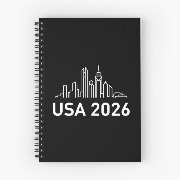 Item preview, Minimalist 2026 Soccer World Cup Host City Aesthetic T-Shirt designed and sold by mantra2023.