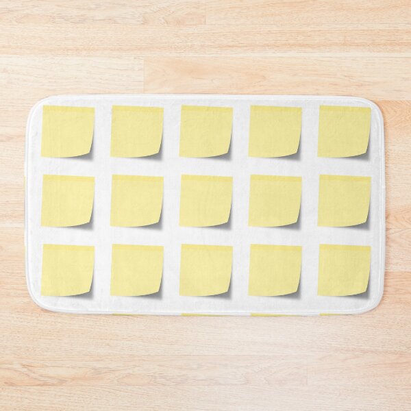 Item preview, Post Note Sticky Note Paper Yellow Blank Memo Pad Square Background with Shadow designed and sold by DotLinePlane.