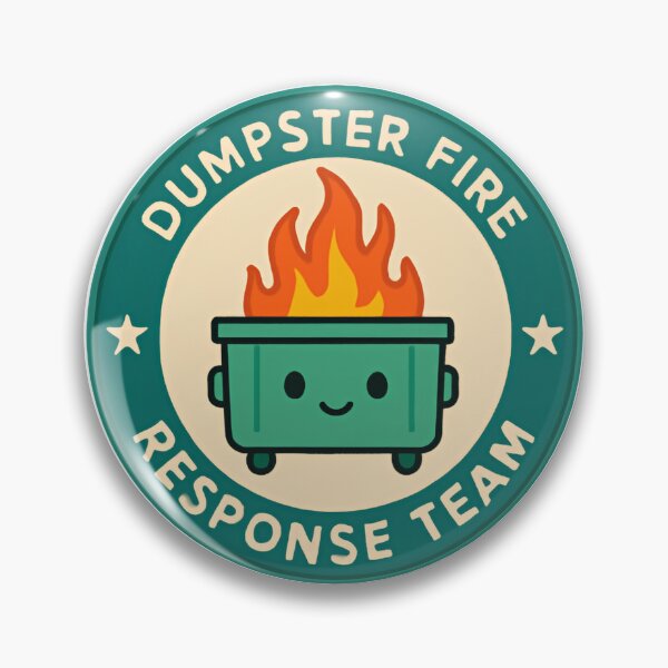 Item preview, Dumpster Fire Response Team Chaos Control Unit designed and sold by HumansStuck12.