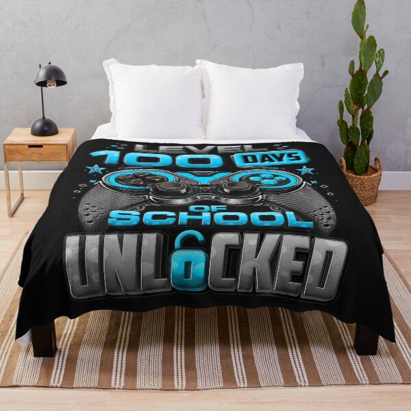 Item preview, Level 100 Days Of School Unlocked Boys 100Th designed and sold by vlahosfeari.
