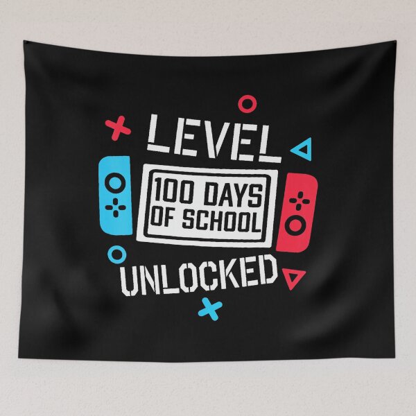 Artikelvorschau, Level 100 Days Of School freigeschaltet – Gamer-Video entworfen und verkauft von vlahosfeari.