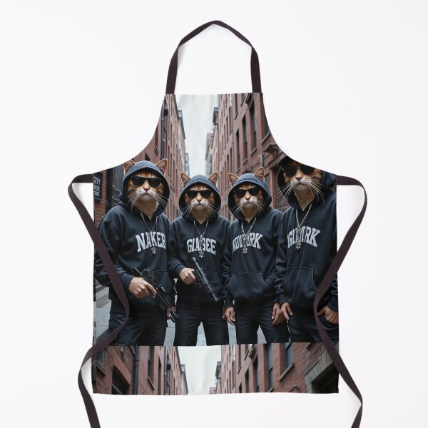 Item preview, Urban Legends – Streetwise Cats with a Bold Gangster Attitude designed and sold by PixelVibe782.