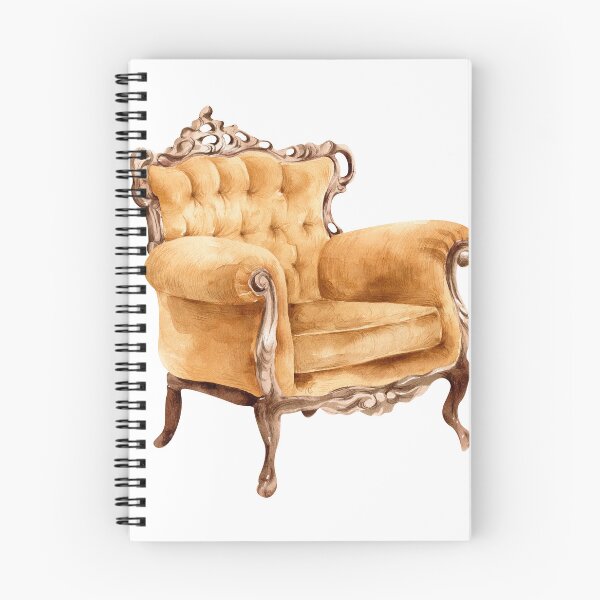 Item preview, Watercolor Regency Chair designed and sold by earthtokarly.