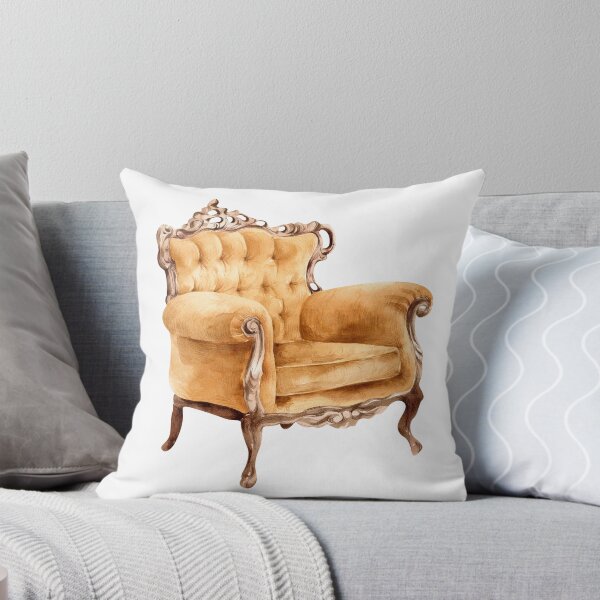 Item preview, Watercolor Regency Chair designed and sold by earthtokarly.