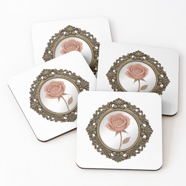Item preview, Vintage Framed Rose designed and sold by earthtokarly.