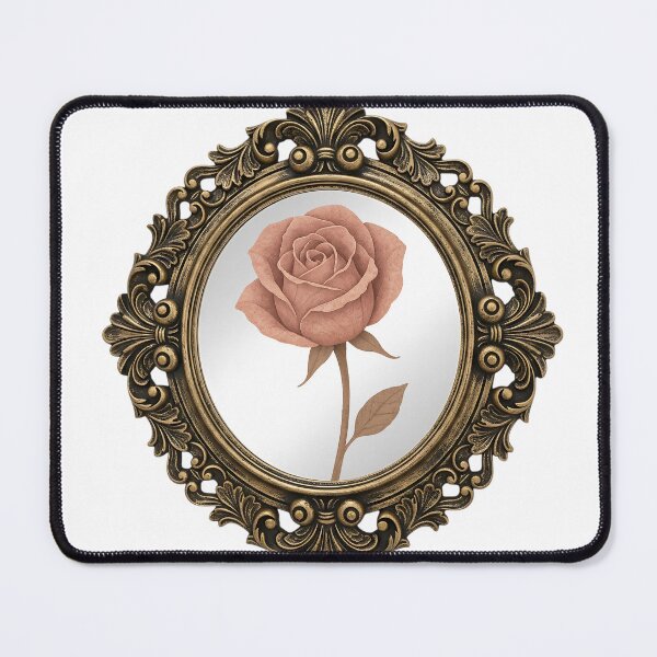 Item preview, Vintage Framed Rose designed and sold by earthtokarly.