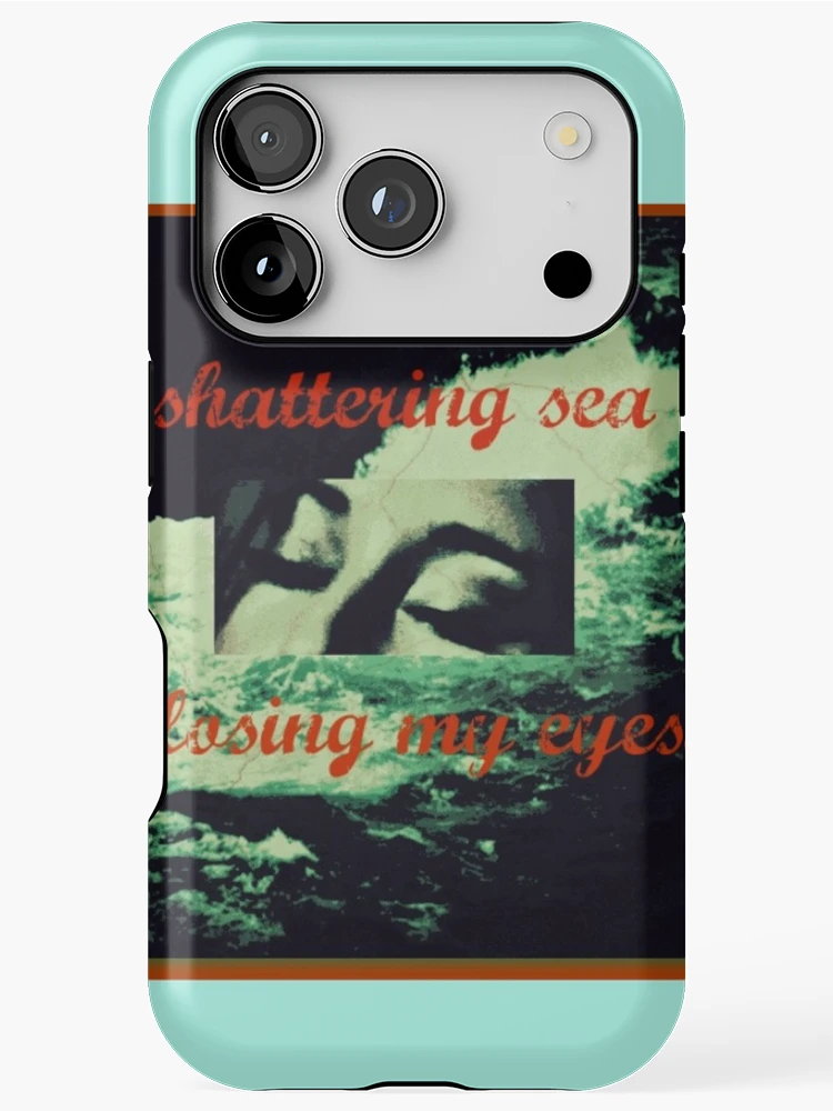 Thumbnail 1 of 4, iPhone Case, Shattering Sea designed and sold by RabbitWithFangs.