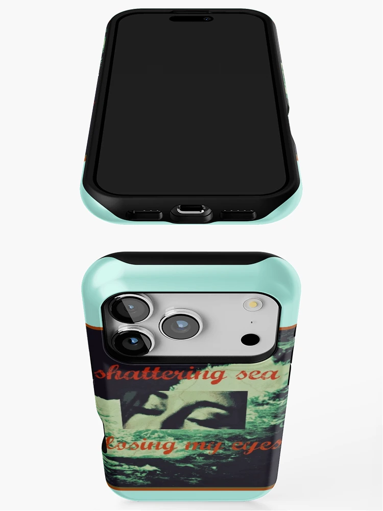 Thumbnail 3 of 4, iPhone Case, Shattering Sea designed and sold by RabbitWithFangs.