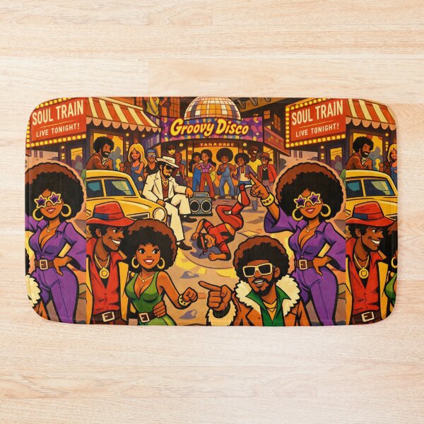 Item preview, Groovy Disco Harlem Scene designed and sold by Arte Cartoon From TagTeam Group.