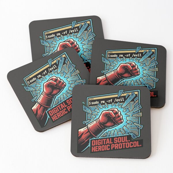 Item preview, Sudo rm -rf /evil | Command Line Hero Linux Propaganda designed and sold by Thaivi Design.