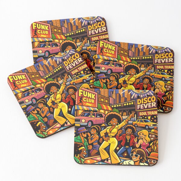 Item preview, Disco Fever Soul Train at Harlem Scene designed and sold by Arte Cartoon From TagTeam Group.