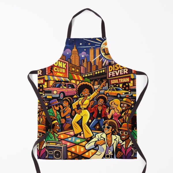 Item preview, Disco Fever Soul Train at Harlem Scene designed and sold by Arte Cartoon From TagTeam Group.