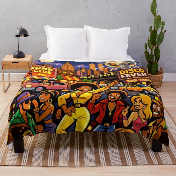 Item preview, Disco Fever Soul Train at Harlem Scene designed and sold by Arte Cartoon From TagTeam Group.