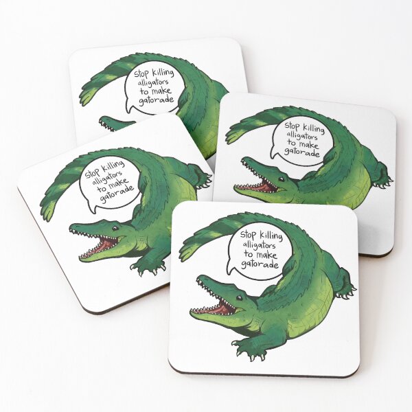 Item preview, stop killing alligators to make gatorade designed and sold by chaoticcaprisun.