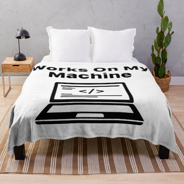 Item preview, Works On My Machine T-Shirt  Funny Programmer Debugging Humor Tee designed and sold by Design-Pro-21.