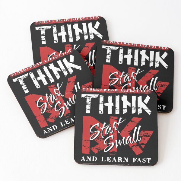 Item preview, Motivational Entrepreneur Think Big Start Small Distressed Design designed and sold by GenZFashion000.
