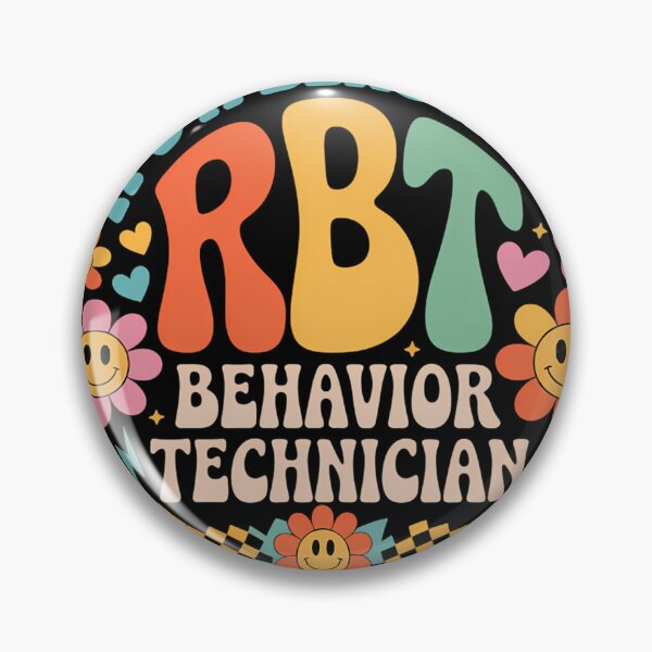 Item preview, Registered Behavior Technician Flower designed and sold by Botagazghlat.