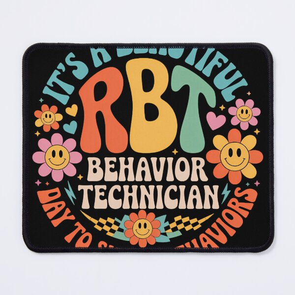 Item preview, Registered Behavior Technician Flower designed and sold by Botagazghlat.