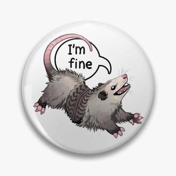 Item preview, i'm fine  designed and sold by chaoticcaprisun.